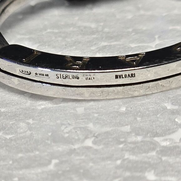 Bvlgari Keyring Charm Black Leather Cord Necklace - Picture 4 of 5